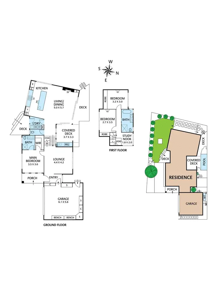 Floorplan of Homely house listing, 25a Davey Road, Montmorency VIC 3094