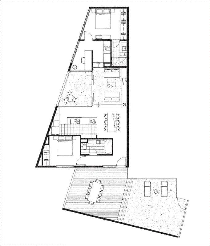 Floorplan of Homely apartment listing, 230/9 The Arcade, Docklands VIC 3008