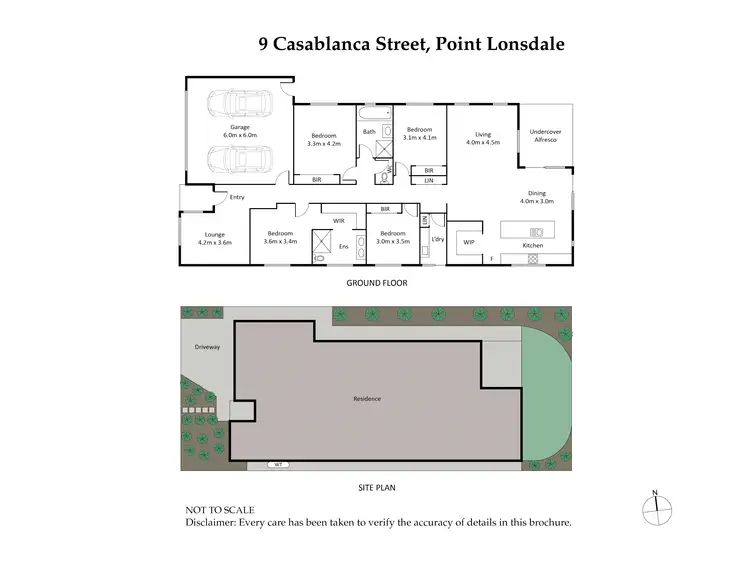 Floorplan of Homely house listing, 9 Casablanca Street, Point Lonsdale VIC 3225
