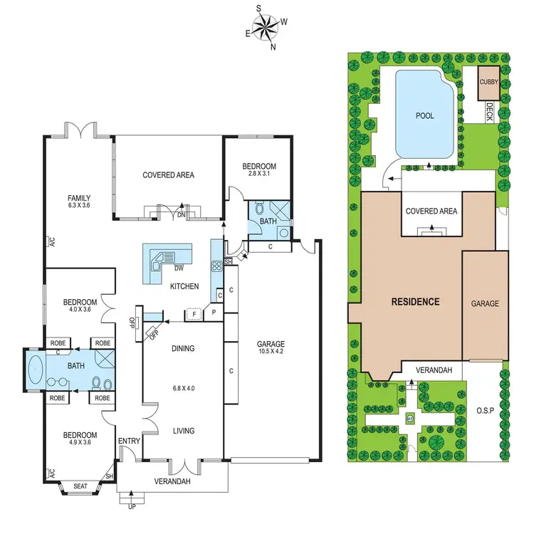 Floorplan of Homely house listing, 28 Cluden Street, Brighton East VIC 3187