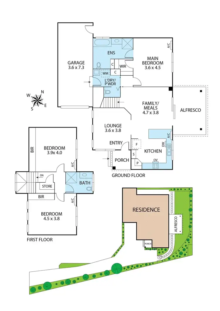 Floorplan of Homely house listing, 11A Kambea Crescent, Viewbank VIC 3084
