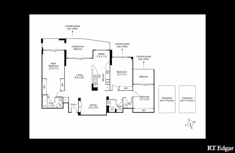 Floorplan of Homely apartment listing, 807/127 Beach Street, Port Melbourne VIC 3207