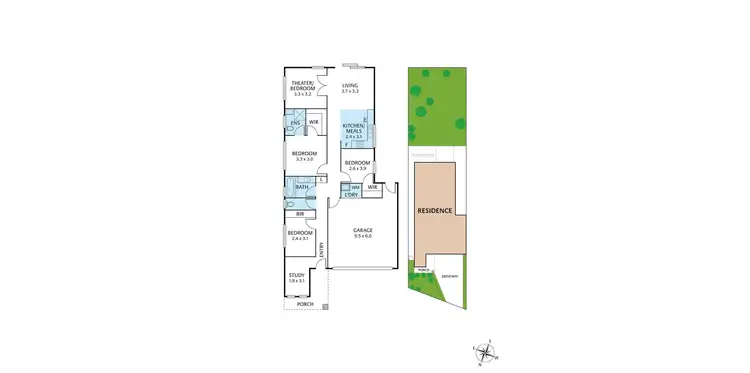 Floorplan of Homely house listing, 20 Salinga Drive, Werribee VIC 3030