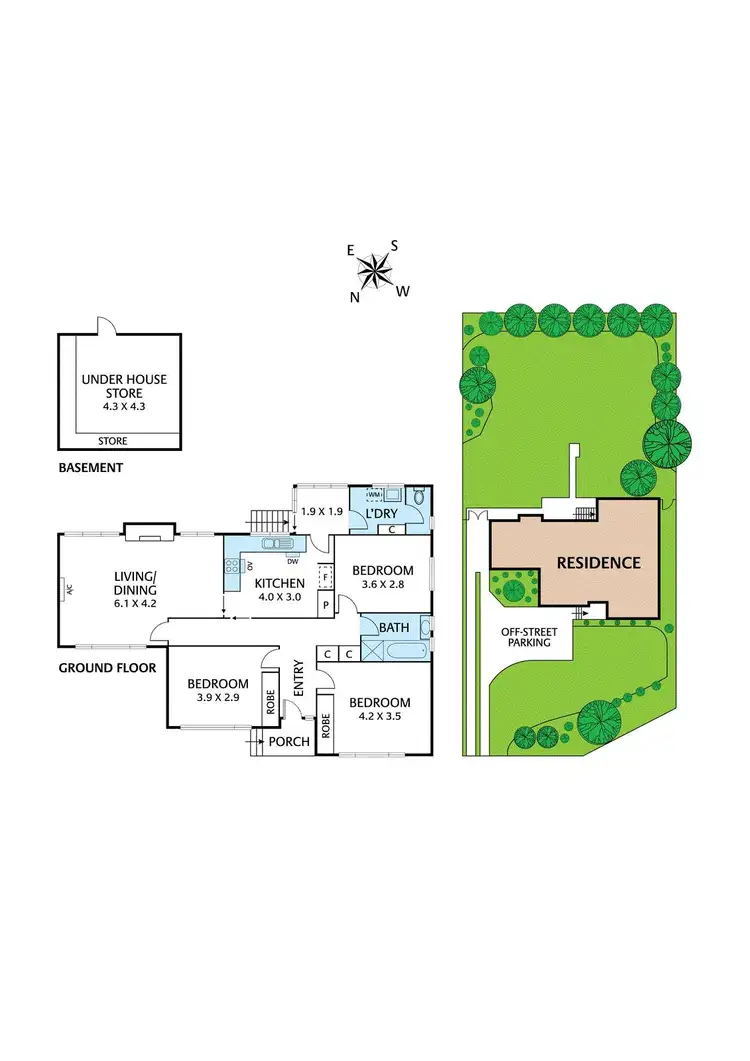 Floorplan of Homely house listing, 272 Lower Plenty Road, Rosanna VIC 3084