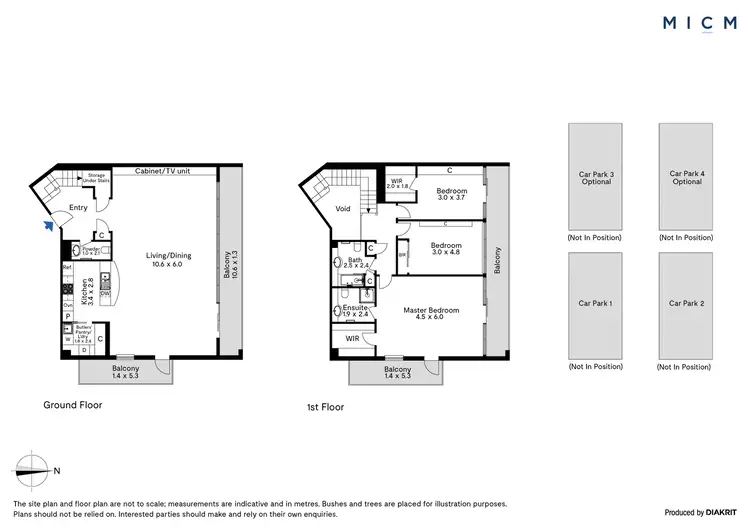 Floorplan of Homely apartment listing, 2503/83 Queensbridge Street, Southbank VIC 3006