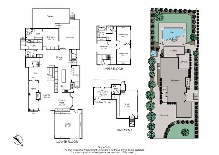 Floorplan of Homely house listing, 76 Wimborne Avenue, Mount Eliza VIC 3930