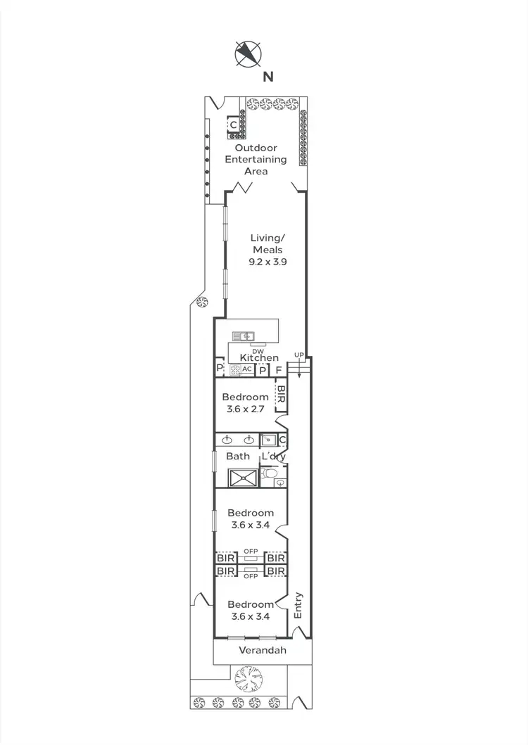 Floorplan of Homely house listing, 4 Ashworth Street, Albert Park VIC 3206