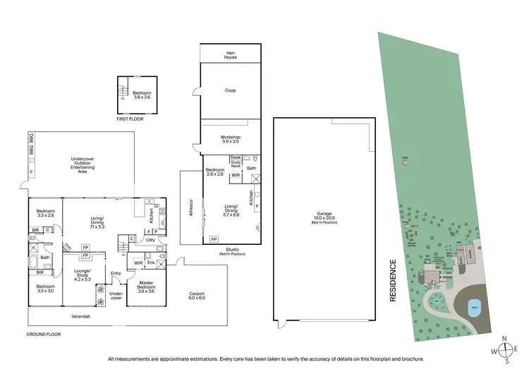 Floorplan of Homely rural property listing, 279-283 Rhinds Road, Wallington VIC 3222