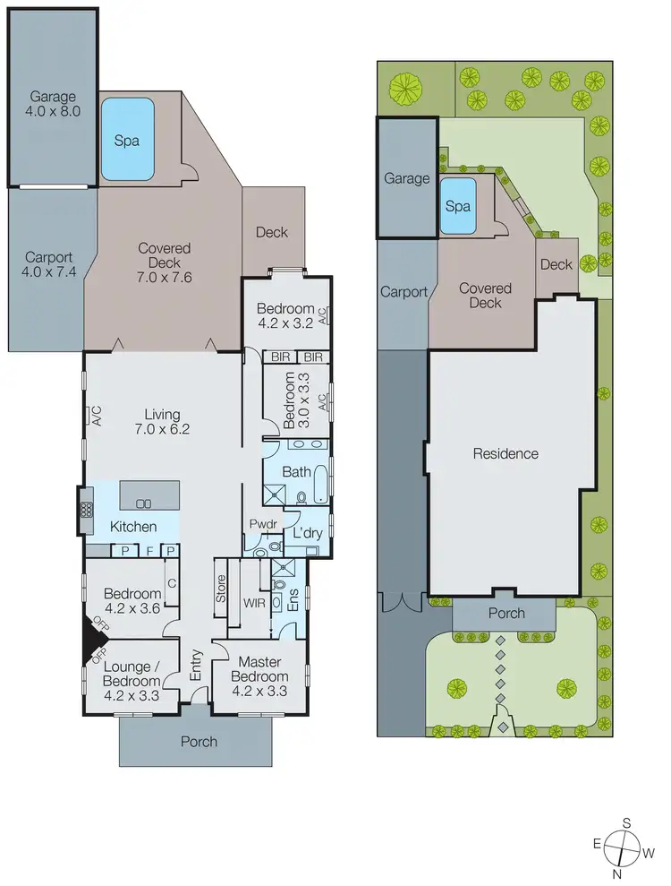 Floorplan of Homely house listing, 10 Eleebana Avenue, Hughesdale VIC 3166