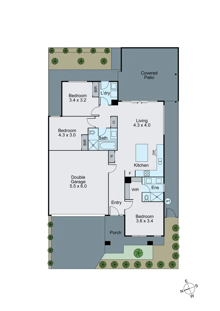 Floorplan of Homely house listing, 4 Redjim Way, Clyde VIC 3978
