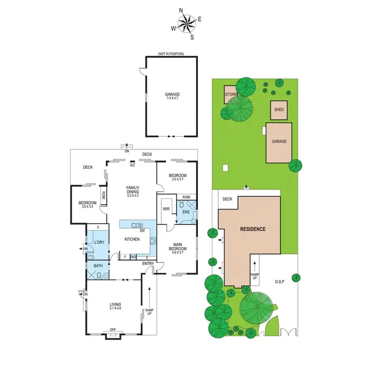 Floorplan of Homely house listing, 509 South Road, Bentleigh VIC 3204