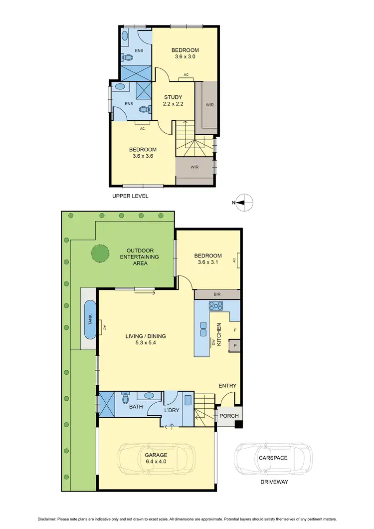 Floorplan of Homely townhouse listing, 3/8 Lynch Road, Fawkner VIC 3060