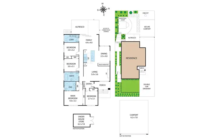 Floorplan of Homely house listing, 15 Sanders Road, Doncaster East VIC 3109