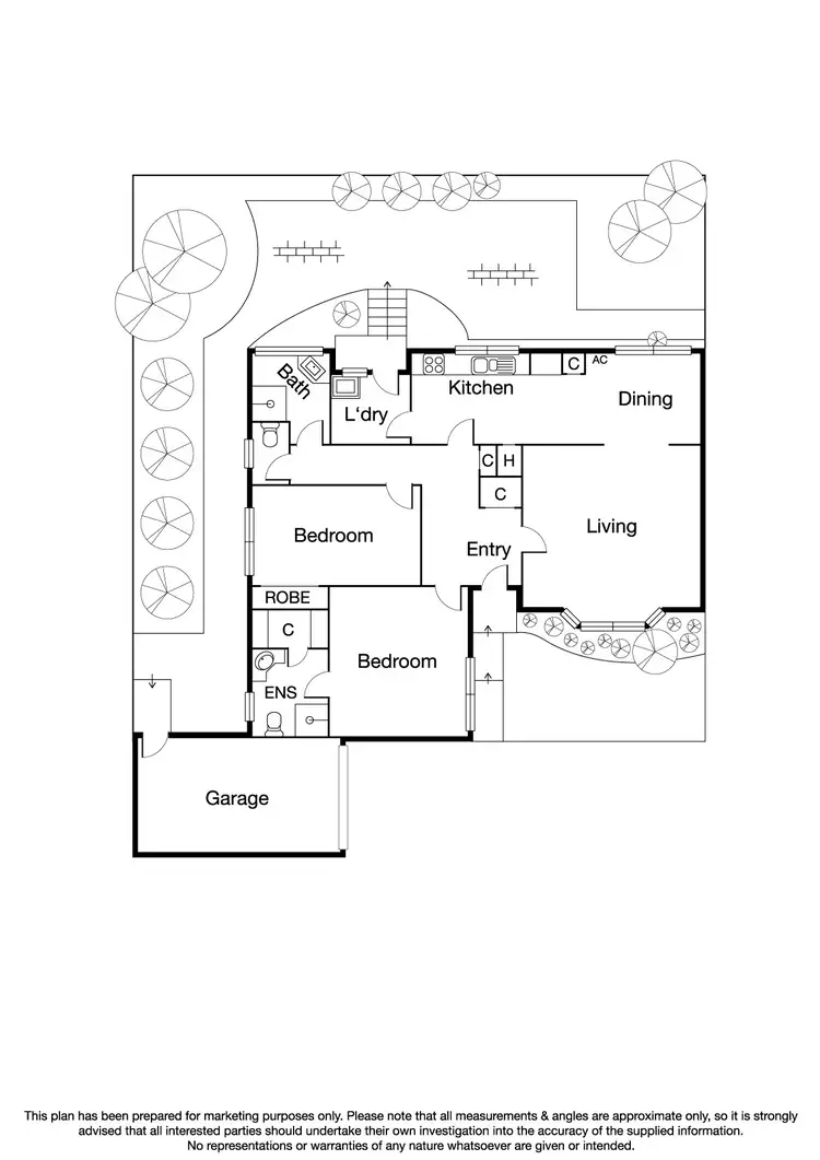 Floorplan of Homely unit listing, 6/217 Springvale Road, Nunawading VIC 3131