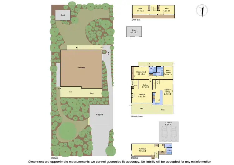 Floorplan of Homely house listing, 6 Kiloran Court, Templestowe VIC 3106