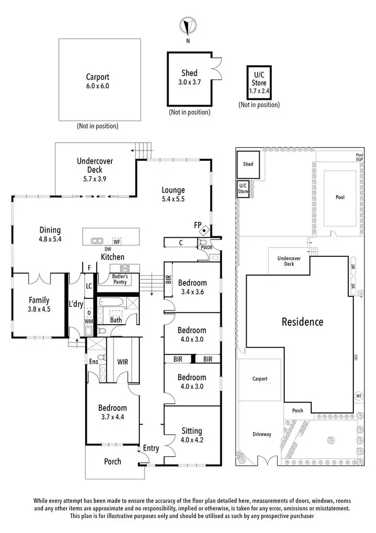 Floorplan of Homely house listing, 5 Kingsley Street, Ivanhoe VIC 3079