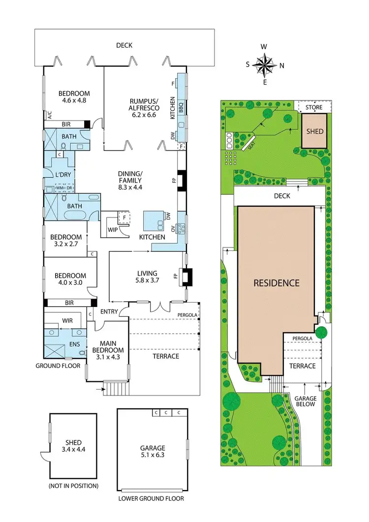Floorplan of Homely house listing, 105 Mountain View Parade, Rosanna VIC 3084