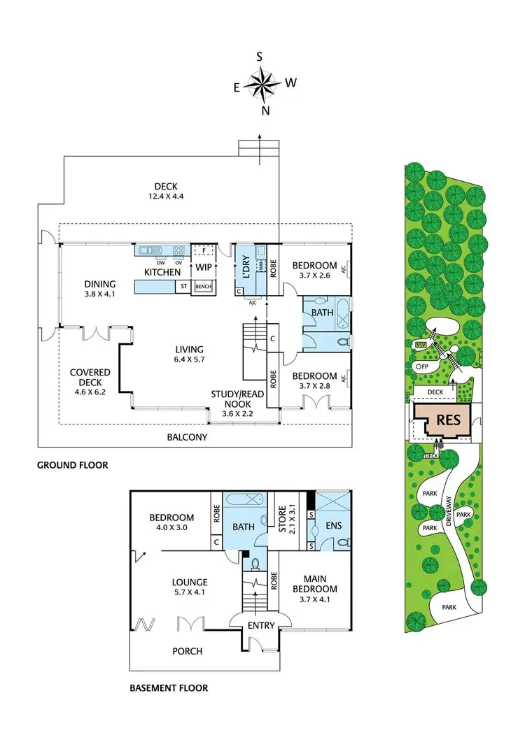 Floorplan of Homely house listing, 16 Brogil Road, North Warrandyte VIC 3113