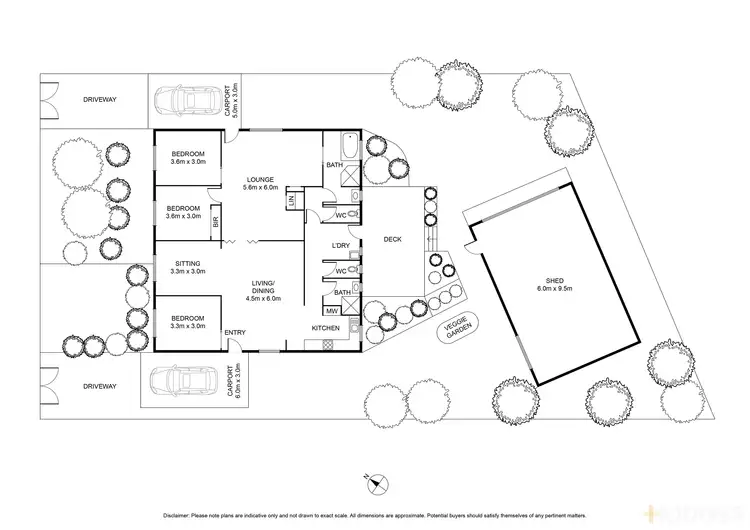 Floorplan of Homely house listing, 5 Arcturus Road, Ocean Grove VIC 3226