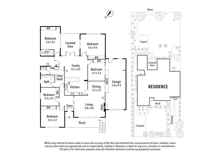 Floorplan of Homely house listing, 204 Lower Plenty Road, Rosanna VIC 3084
