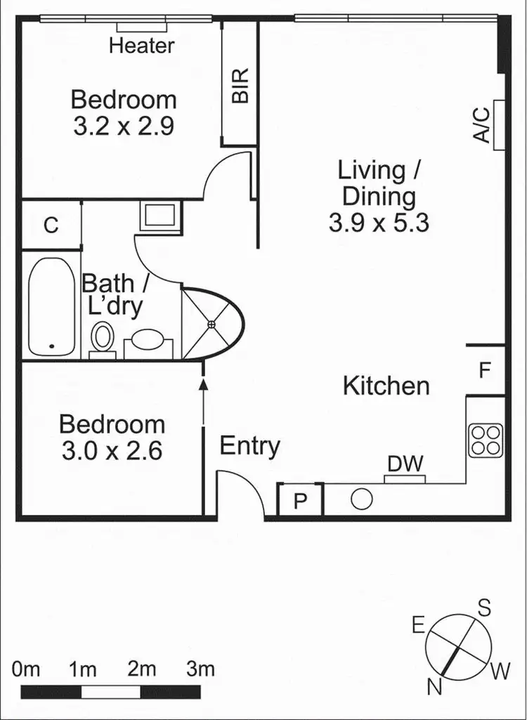 Floorplan of Homely apartment listing, 806/118 Russell Street, Melbourne VIC 3000
