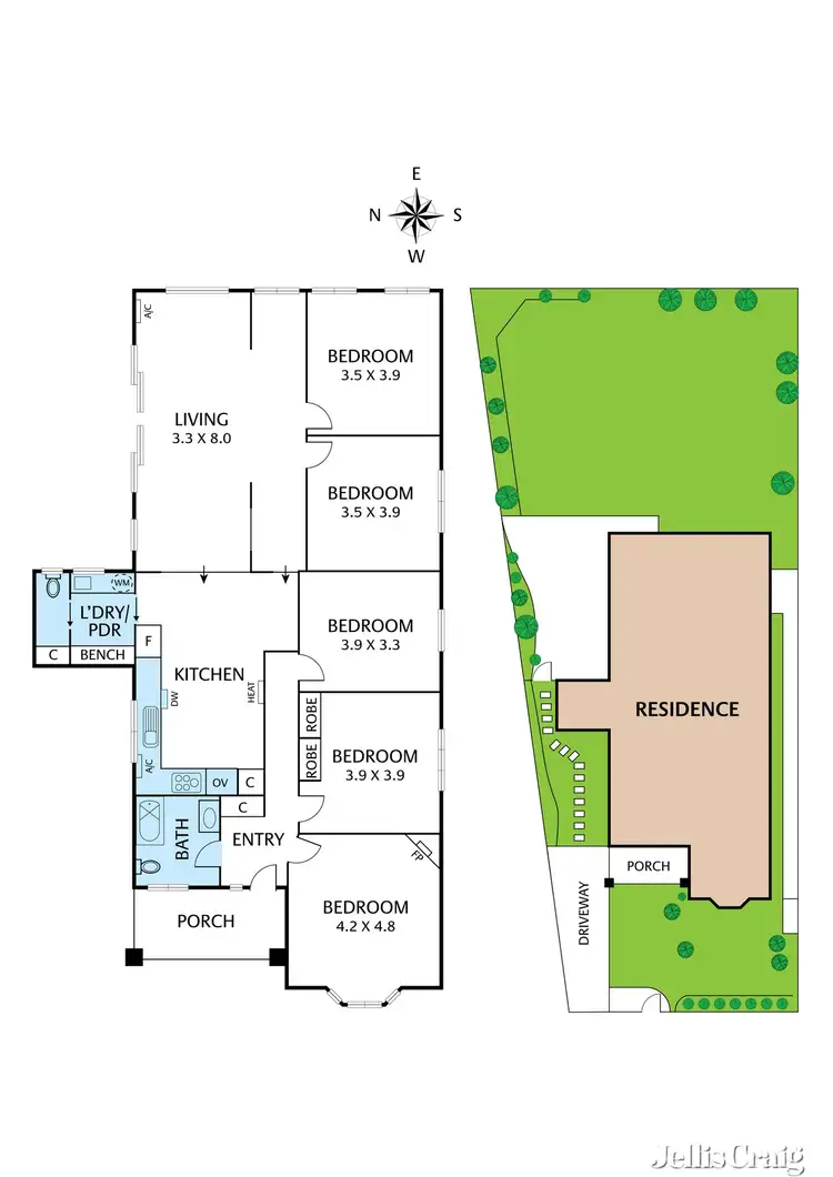 Floorplan of Homely house listing, 32 Fulham Road, Alphington VIC 3078