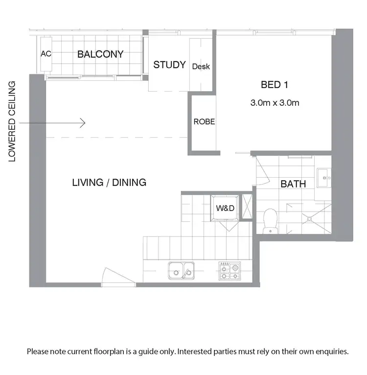 Floorplan of Homely apartment listing, 1406/60 Kavanagh Street, Southbank VIC 3006
