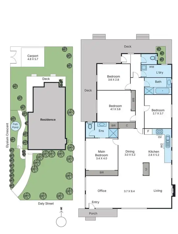 Floorplan of Homely house listing, 7 Daly Street, Oakleigh East VIC 3166