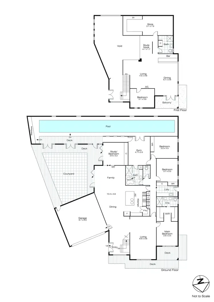 Floorplan of Homely house listing, 3 Broderick Court, Canadian VIC 3350