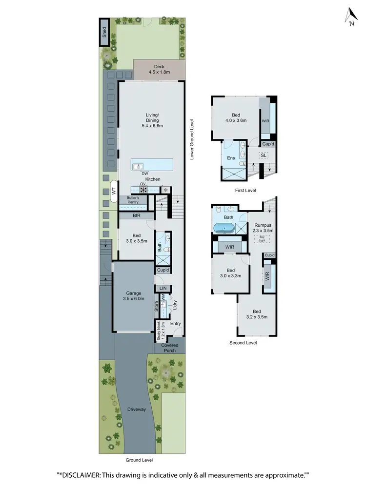 Floorplan of Homely townhouse listing, 14A Goold Street, Burwood VIC 3125