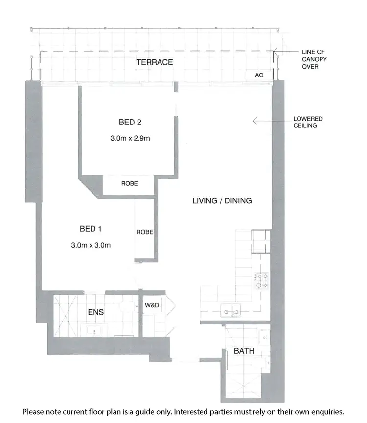 Floorplan of Homely apartment listing, 611/1 Balston Street, Southbank VIC 3006
