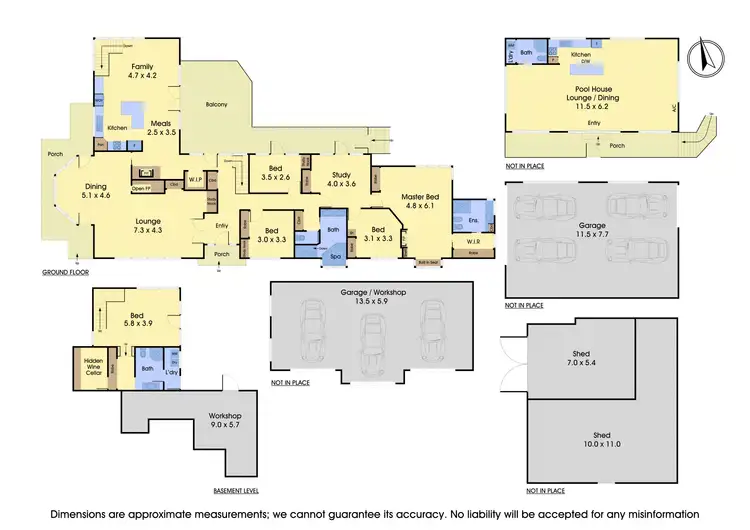 Floorplan of Homely house listing, 105 Old Gippsland Road, Lilydale VIC 3140