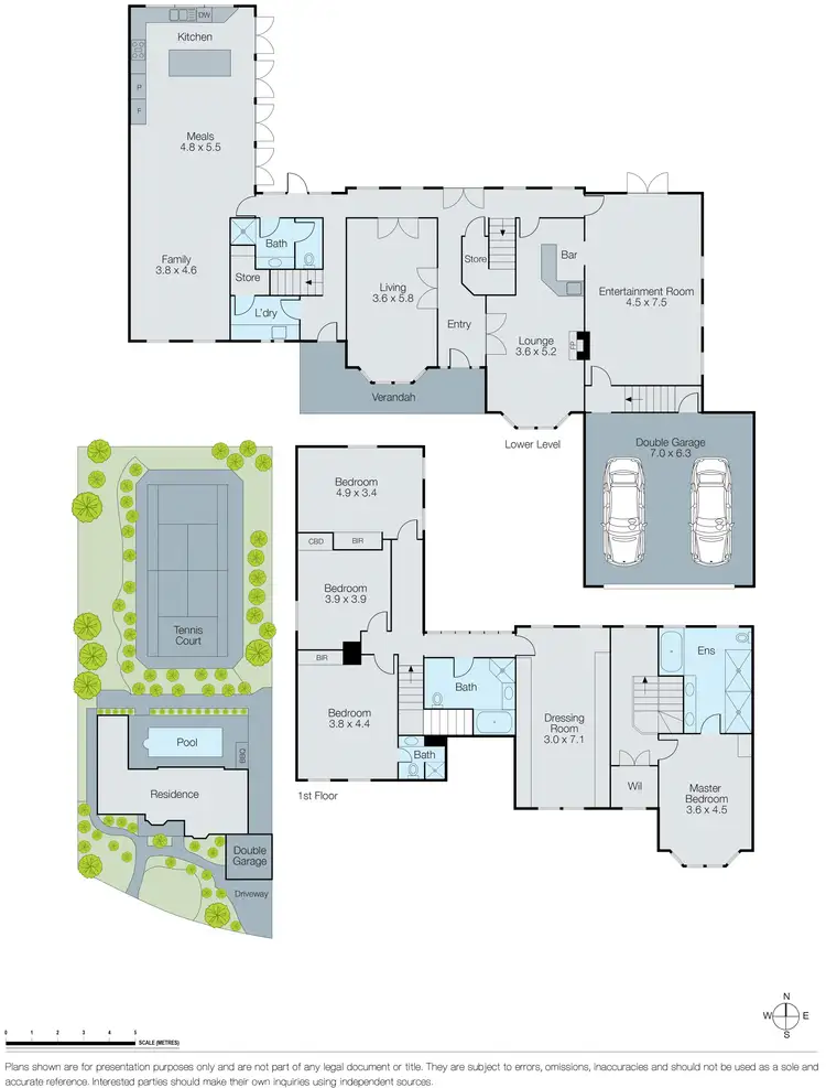 Floorplan of Homely house listing, 2 Tom Begg Court, Wheelers Hill VIC 3150