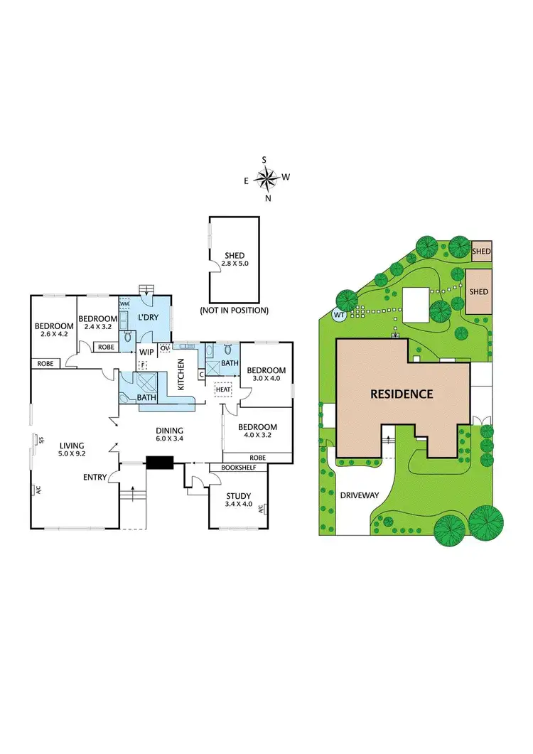 Floorplan of Homely house listing, 39 Swanston Street, Heidelberg Heights VIC 3081