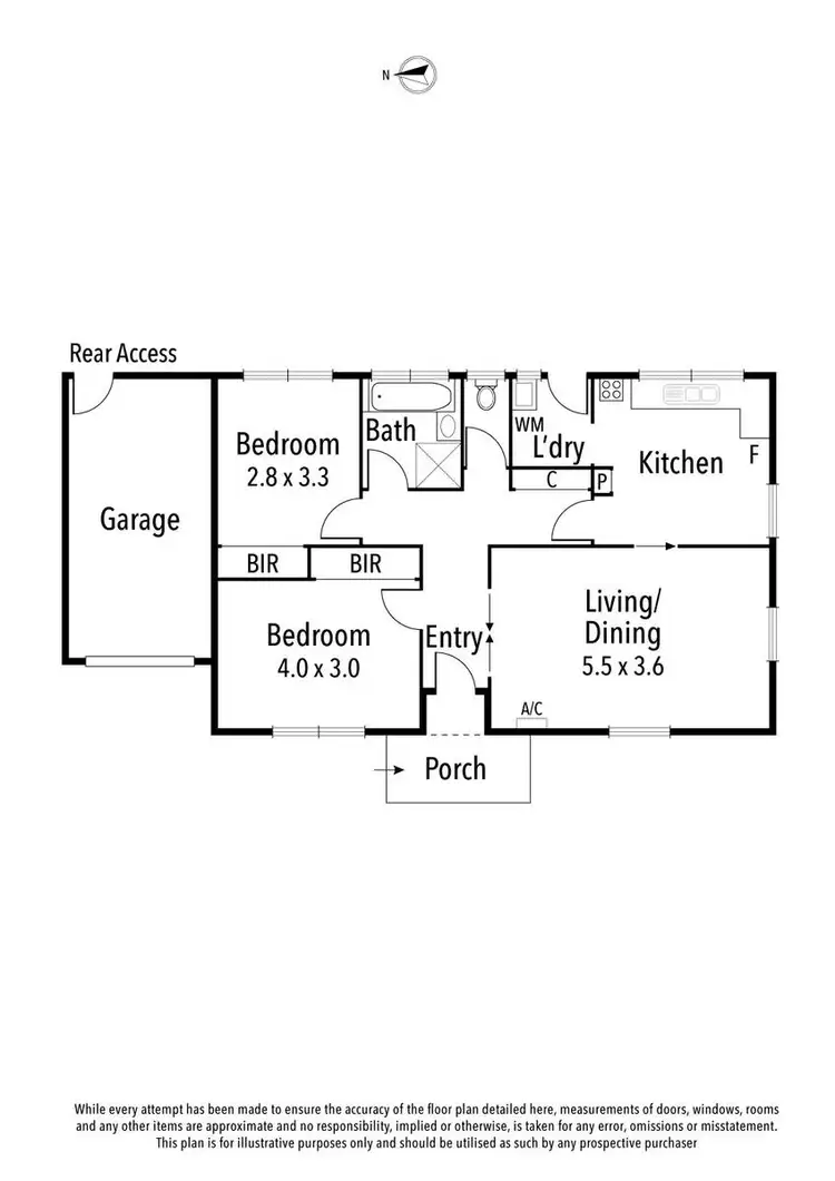 Floorplan of Homely unit listing, 6/7-9 Anderson Street, Heidelberg VIC 3084