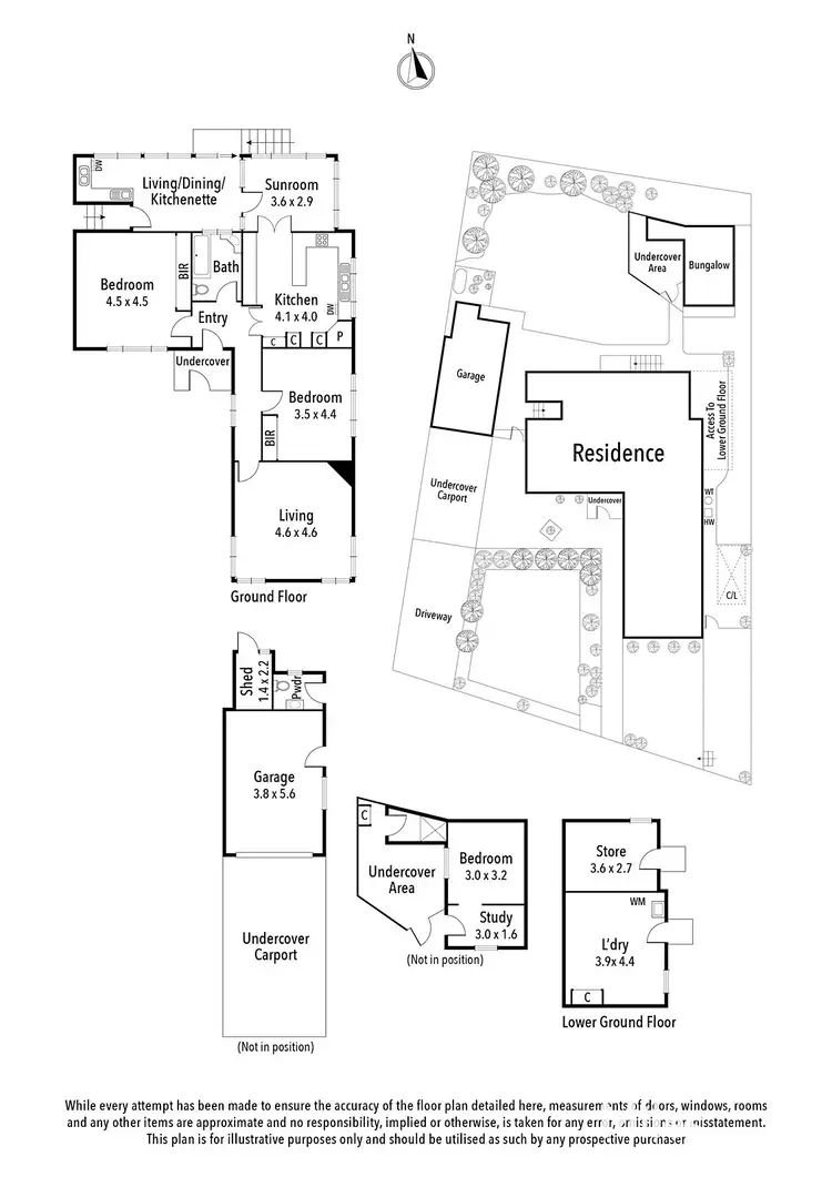 Floorplan of Homely house listing, 10 Cantala Avenue, Rosanna VIC 3084