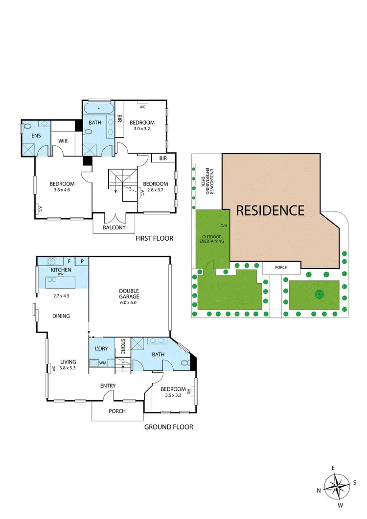 Floorplan of Homely house listing, 1/48 Blenheim Road, Newport VIC 3015