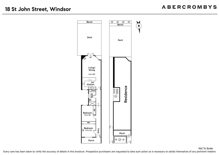 Floorplan of Homely house listing, 18 St John Street, Prahran VIC 3181