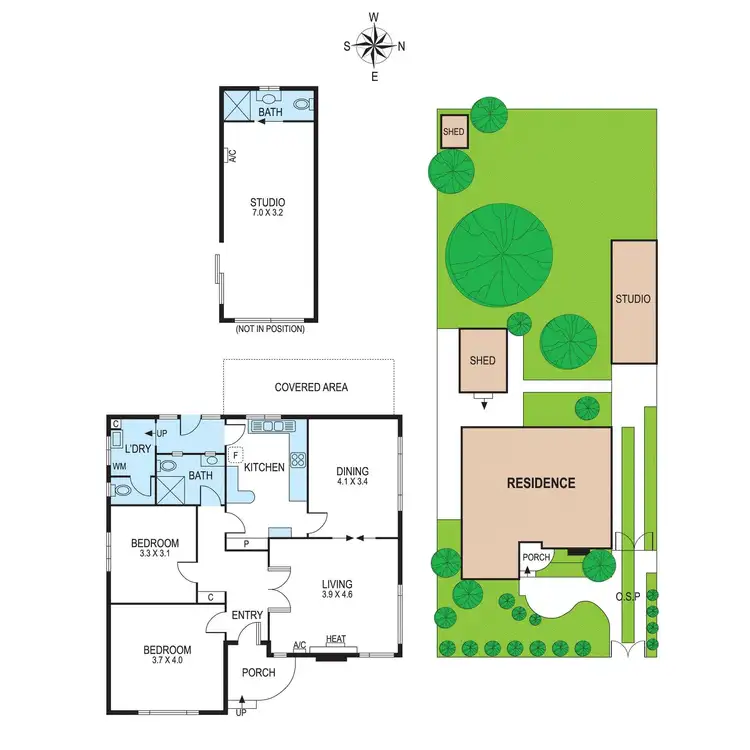 Floorplan of Homely house listing, 11 Leckie Street, Bentleigh VIC 3204