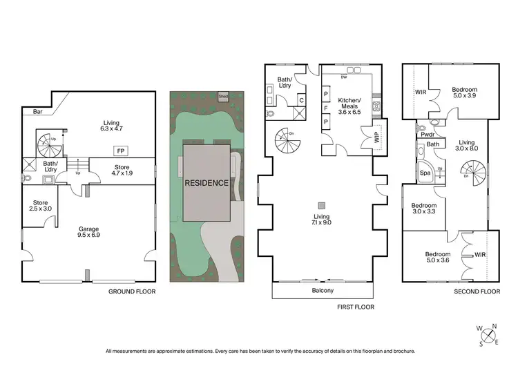 Floorplan of Homely house listing, 6 Arcturus Road, Ocean Grove VIC 3226