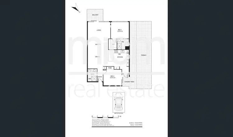 Floorplan of Homely apartment listing, 908/618 Lonsdale Street, Melbourne VIC 3000
