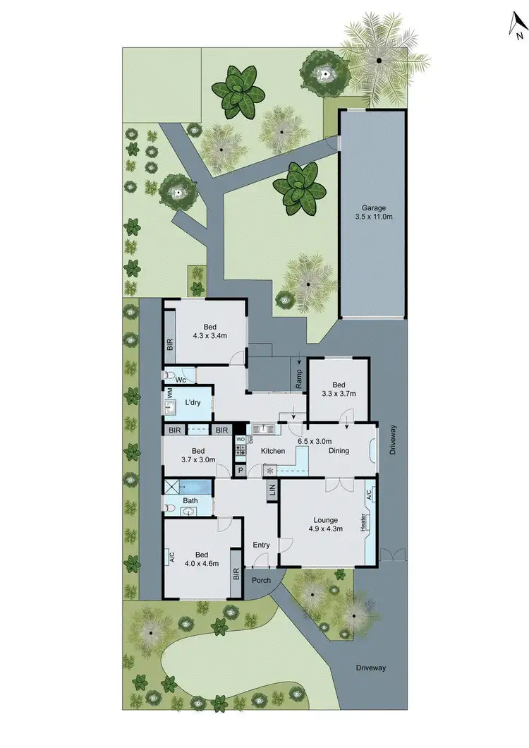 Floorplan of Homely house listing, 34 Marshall Street, Newtown VIC 3220