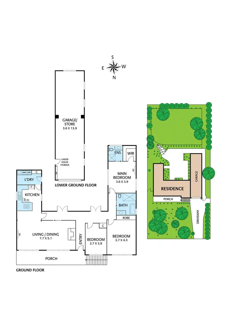 Floorplan of Homely house listing, 114 Brougham Street, Eltham VIC 3095