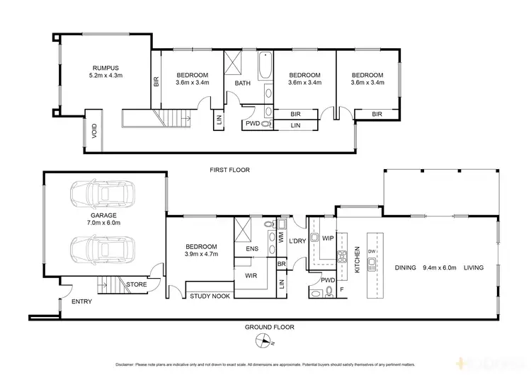 Floorplan of Homely house listing, 67a Draper Street, Ocean Grove VIC 3226