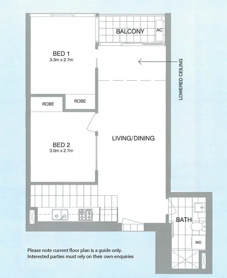Floorplan of Homely apartment listing, 3811/151 City Road, Southbank VIC 3006