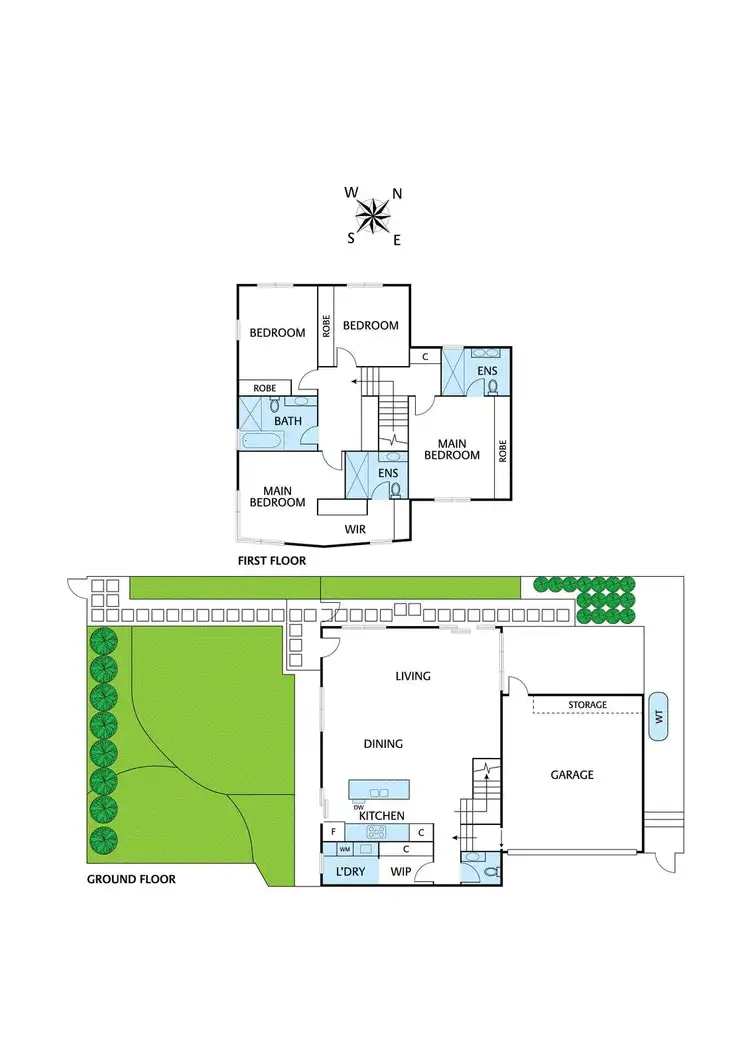 Floorplan of Homely house listing, 1/88 Karingal Drive, Eltham North VIC 3095