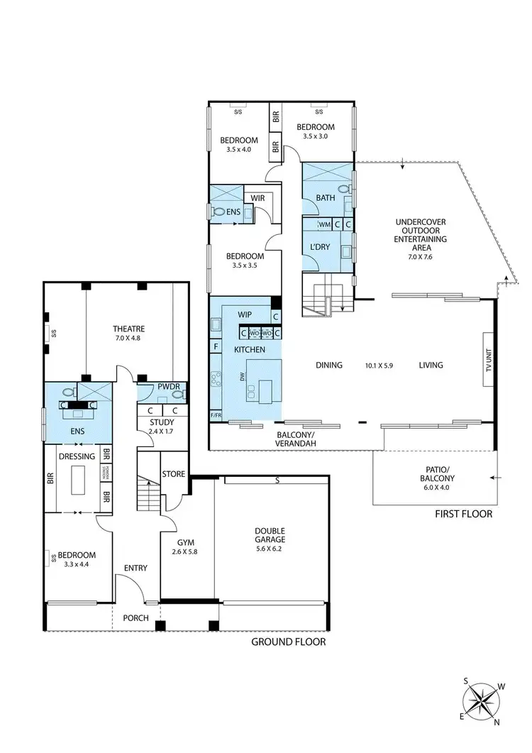 Floorplan of Homely house listing, 109 Church Street, Keilor VIC 3036