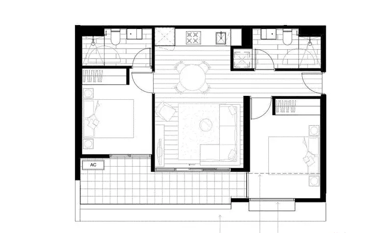 Floorplan of Homely apartment listing, 704/9-11 Ellingworth Parade, Box Hill VIC 3128