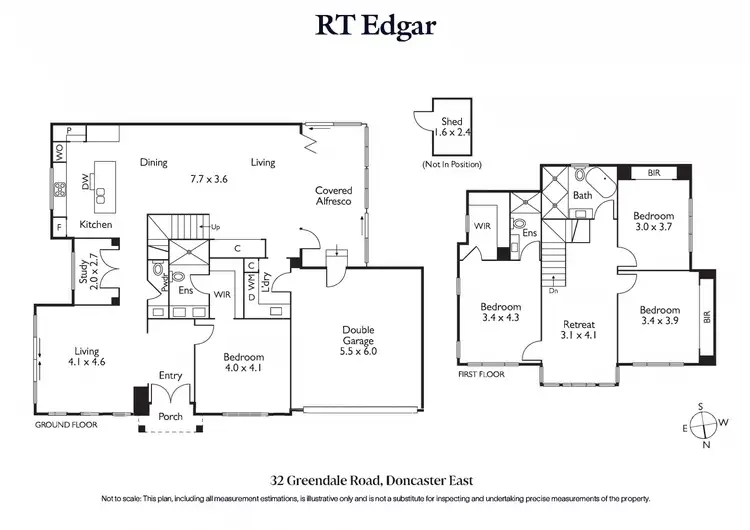 Floorplan of Homely house listing, 32 Greendale Road, Doncaster East VIC 3109