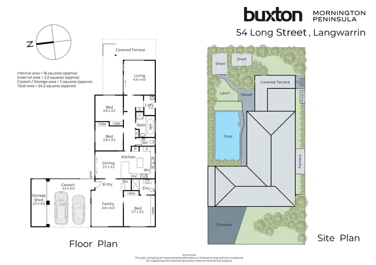 Floorplan of Homely house listing, 54 Long Street, Langwarrin VIC 3910